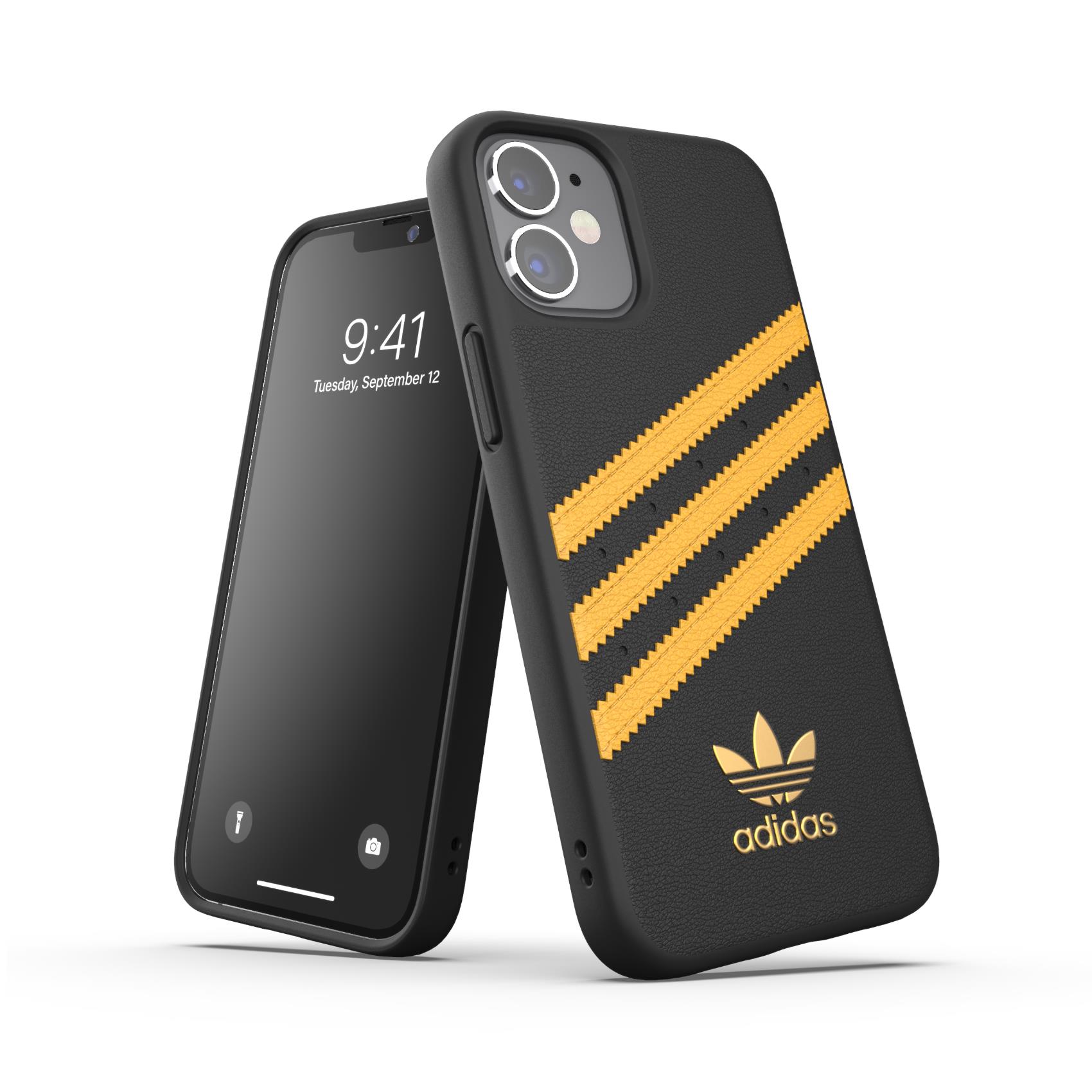 ADIDAS COVER IPHONE 12 MINI BK/GD