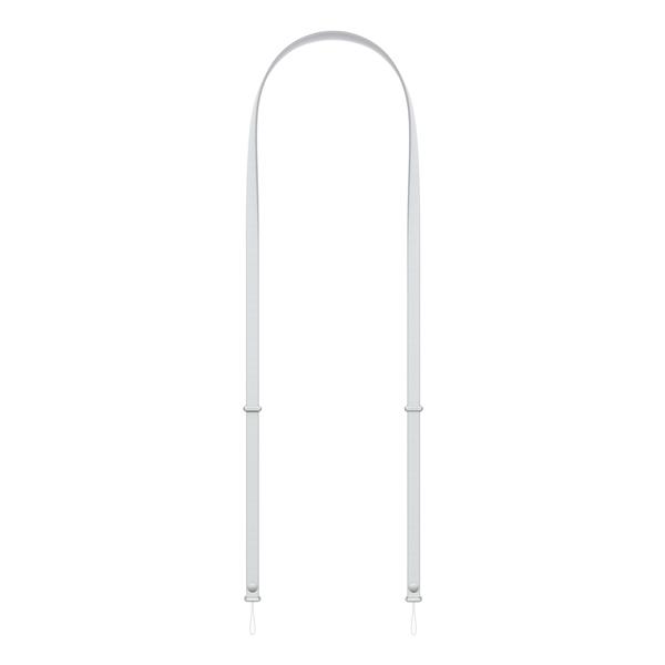 CROSSBODY STRAP - LIGHT GRAY