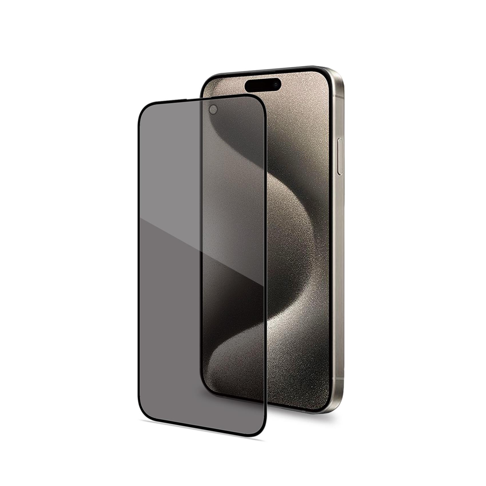 PRIVACY GLASS IPHONE 16 BLACK
