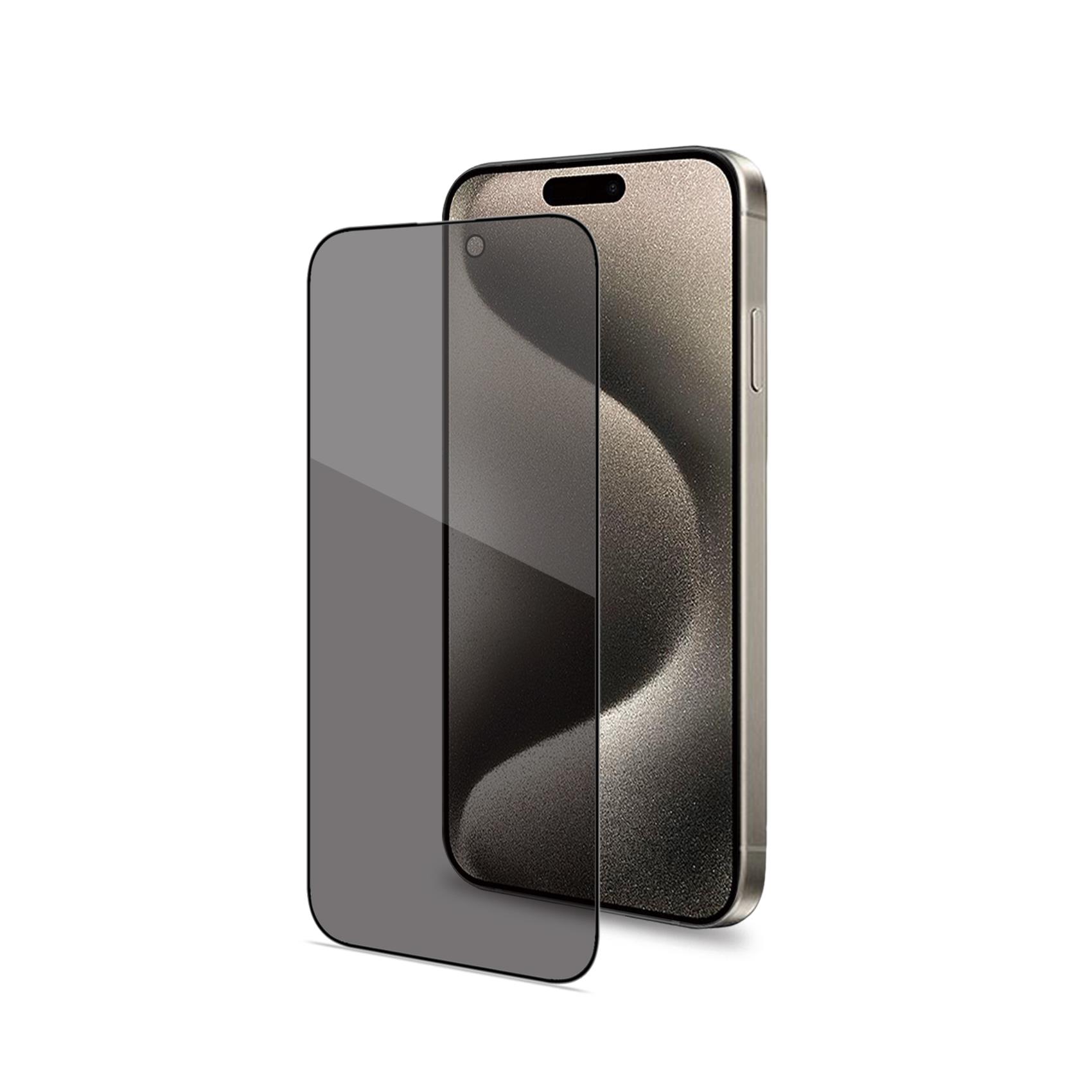 PRIVACY GLASS IPHONE 16 PRO BLACK