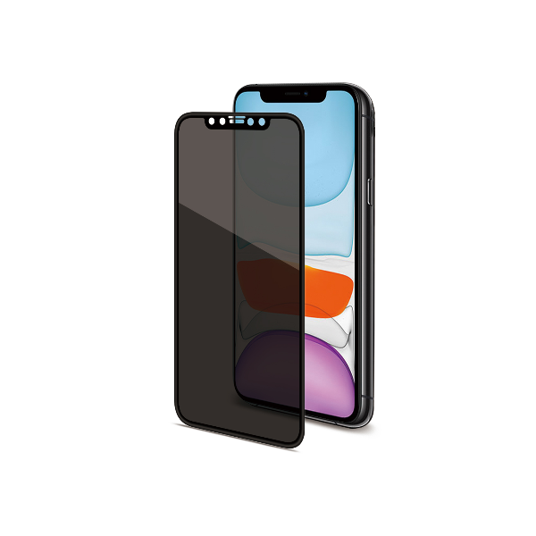 PRIVACY 3D GLASS IPHONE 11 BLACK