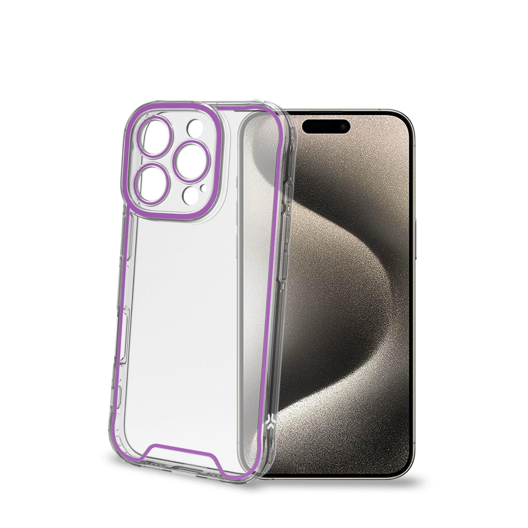 GLOW COVER IPHONE 16 PRO VIOLT FLUO