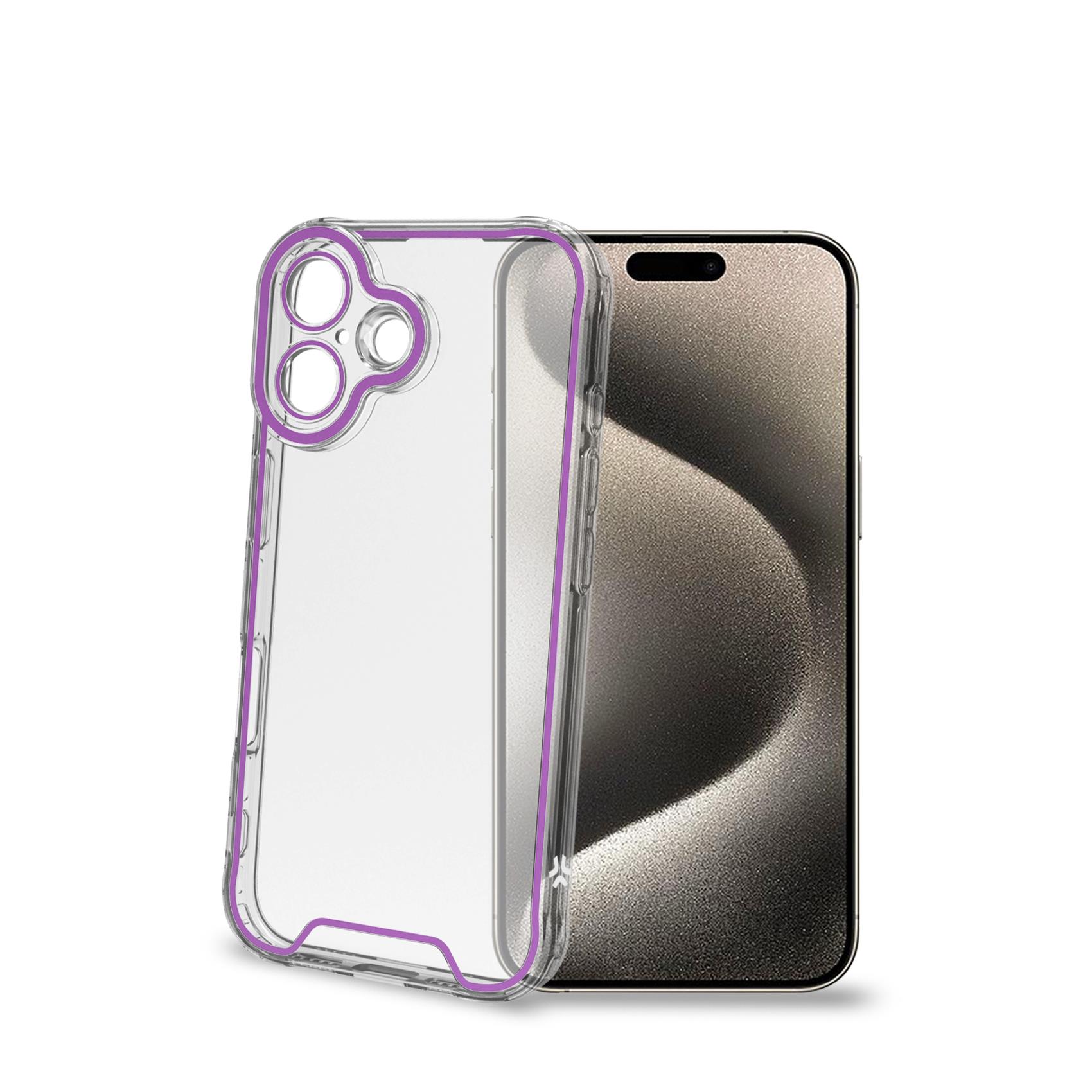 GLOW COVER IPHONE 16 VIOLET FLUO
