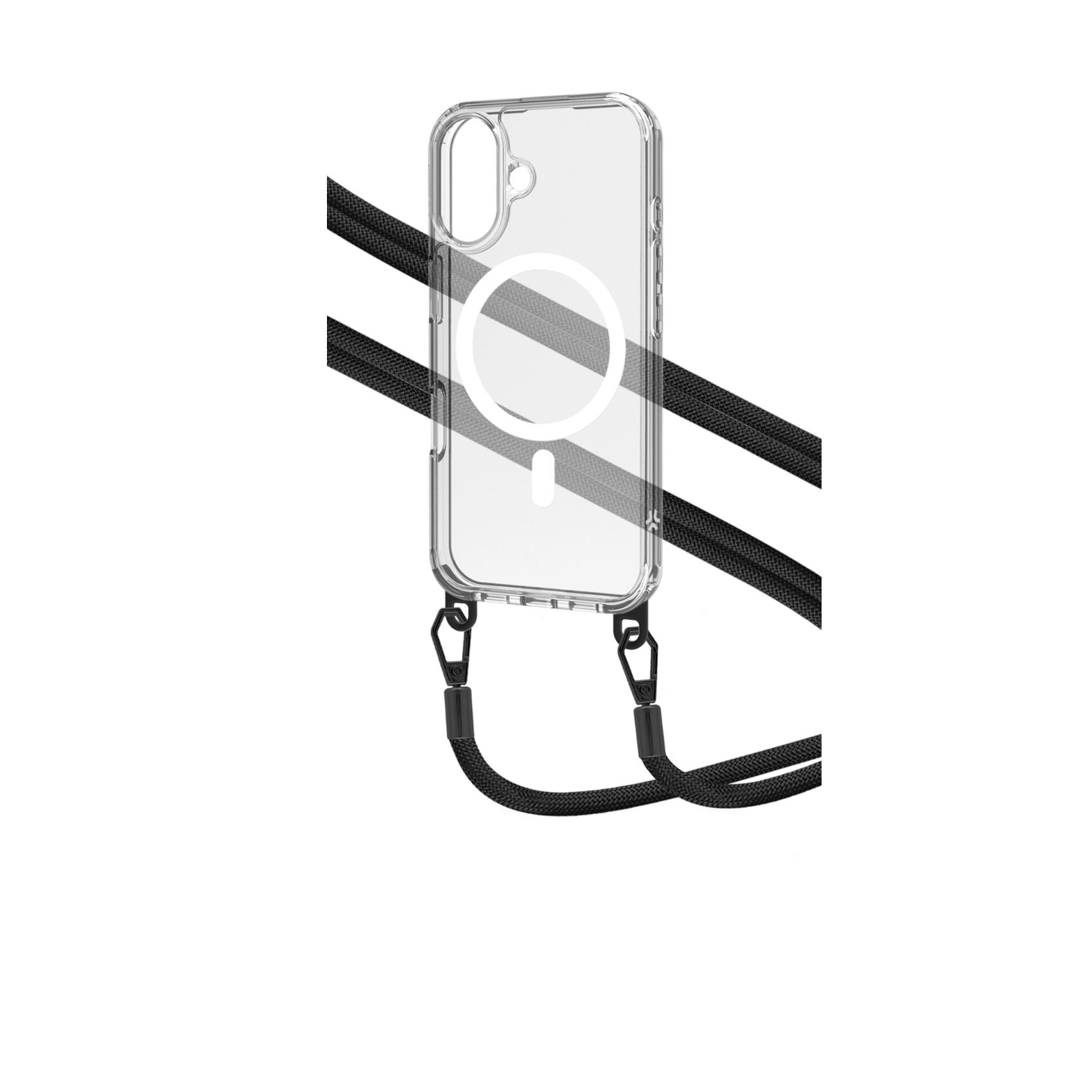 MAGSAFE COVER+NECK LACET IPHONE 16