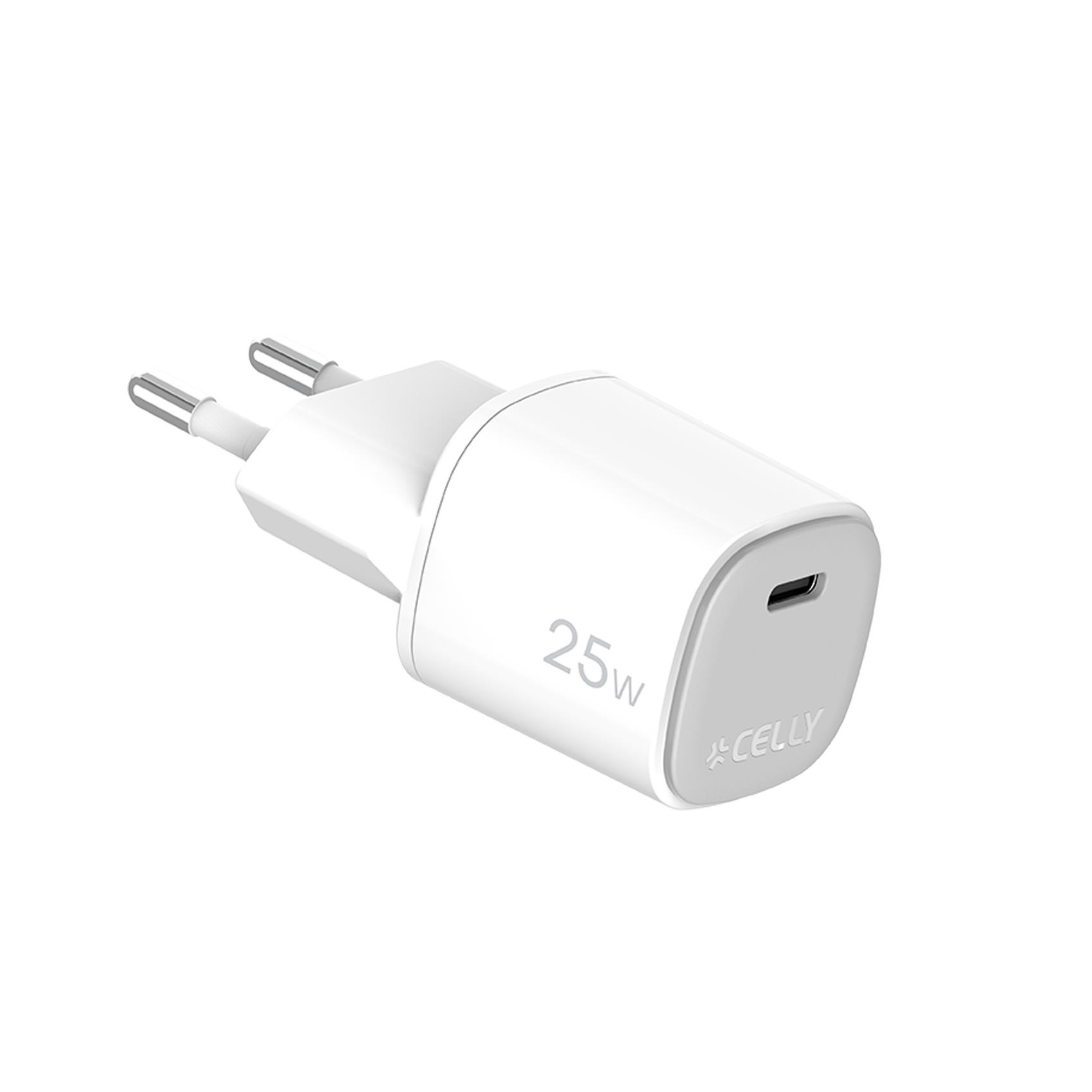 USB-C WALL CHARGER GAN 25W WHITE