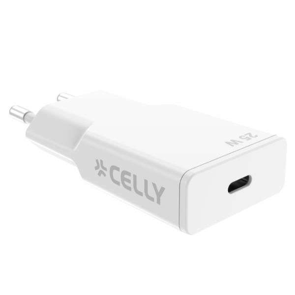 USB-C SLIM WALL CHARGER 25W WHITE
