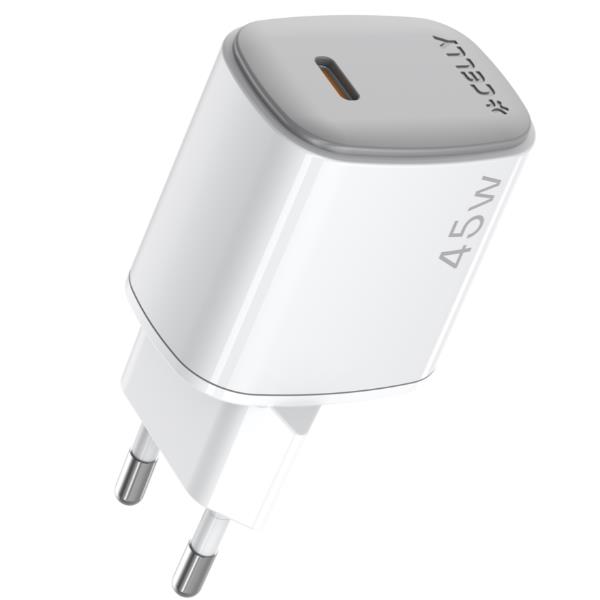 USB-C WALL CHARGER 45W WHITE