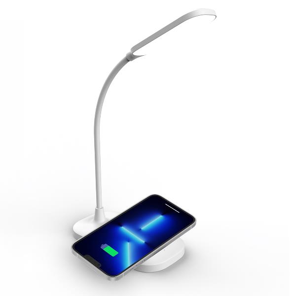 WIRELESS CHARGER LAMP MINI 10W WH