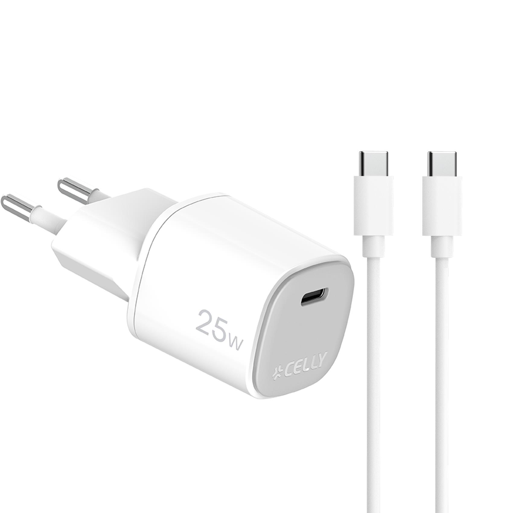 USB-C WALL CHGR GAN 25W+USBC CABLE