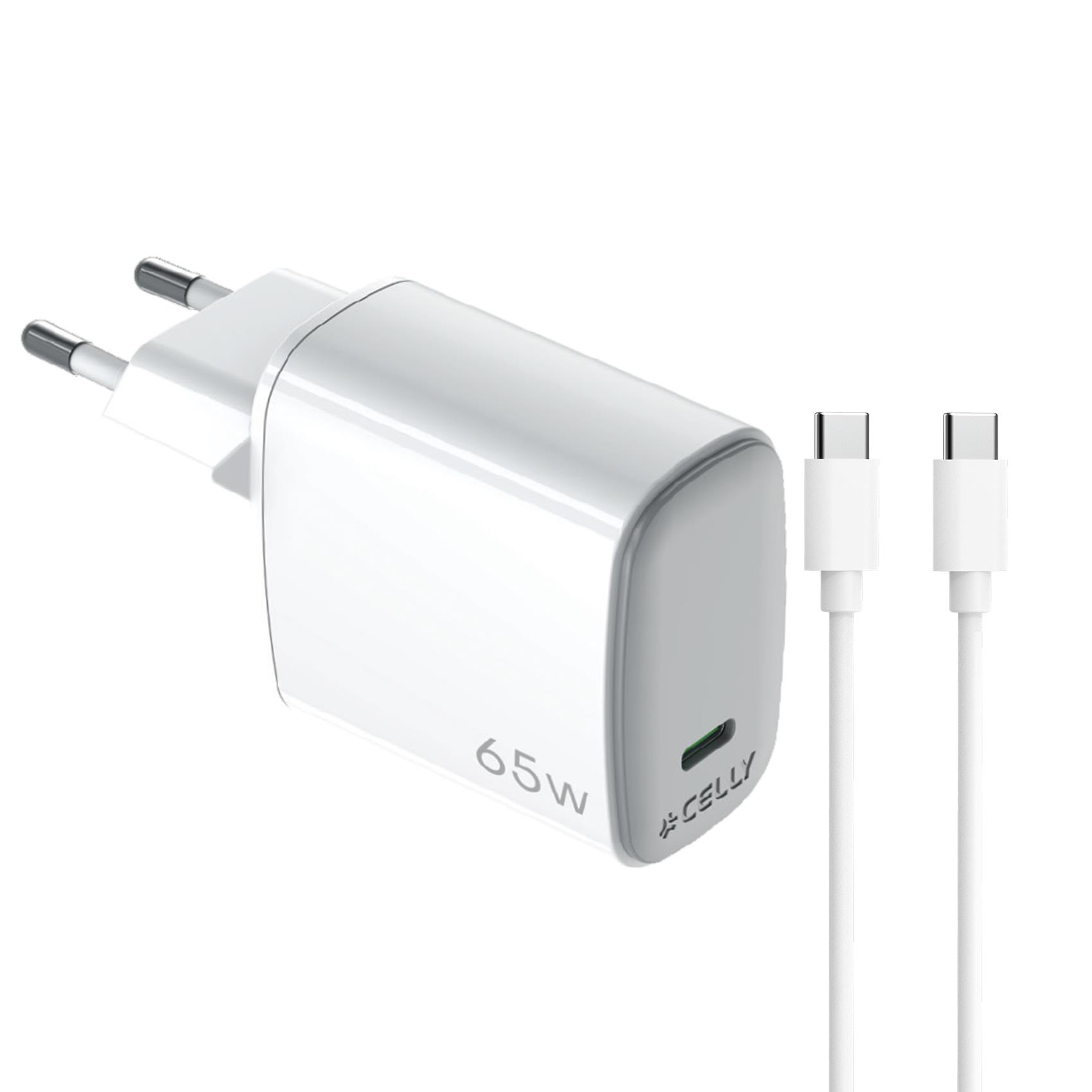 USBC WALL CHARGER GAN 65W+USBC CABL