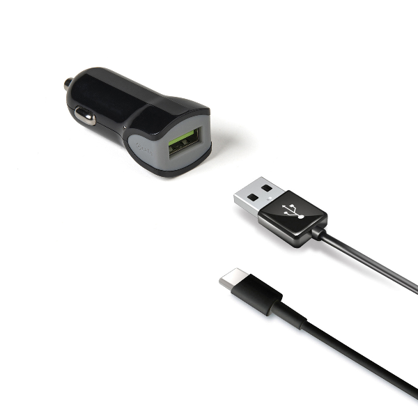 USB-A CAR CHARGER 12W+USB-C CABLE - immagine 3