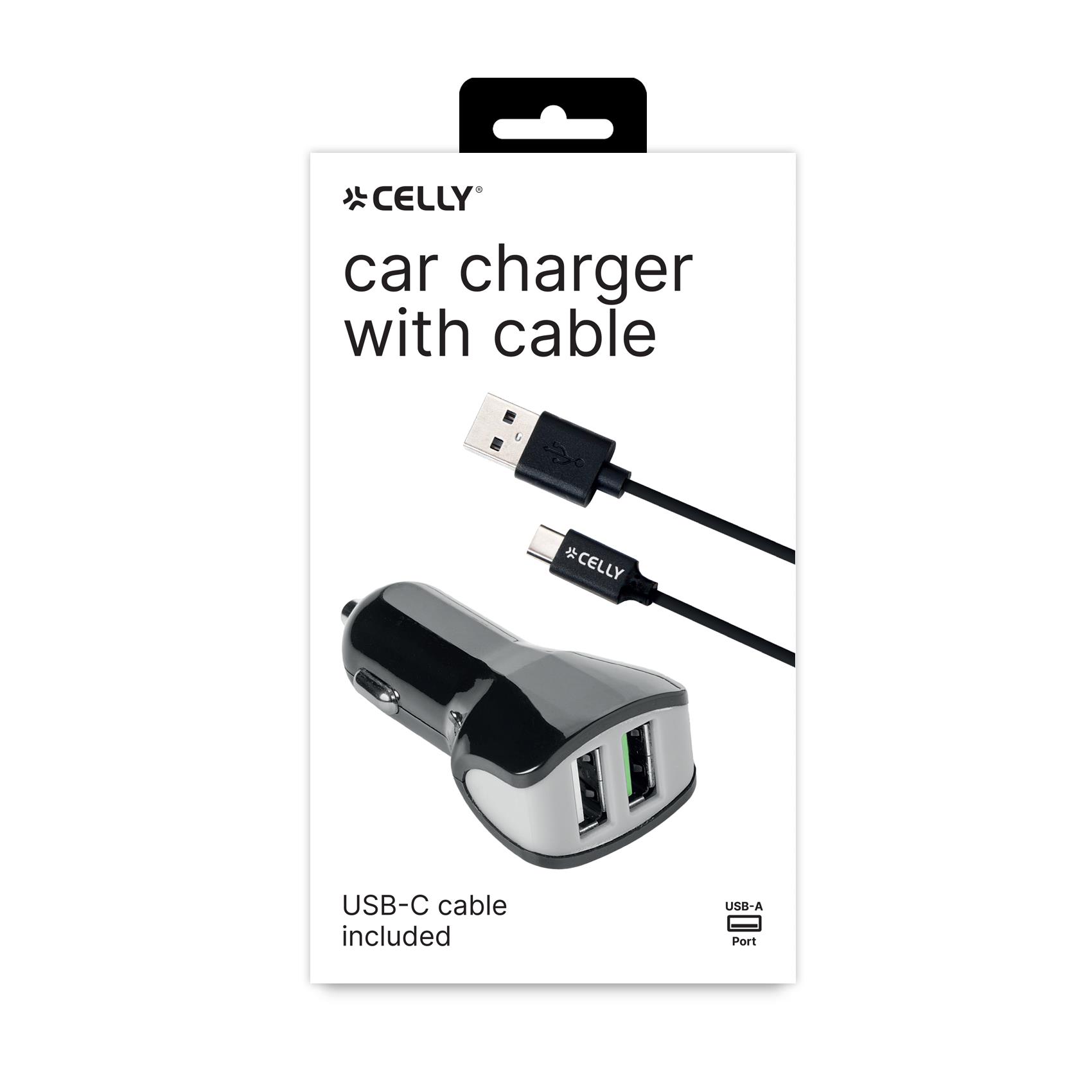 USB-A CAR CHARGER 12W+USB-C CABLE - immagine 2
