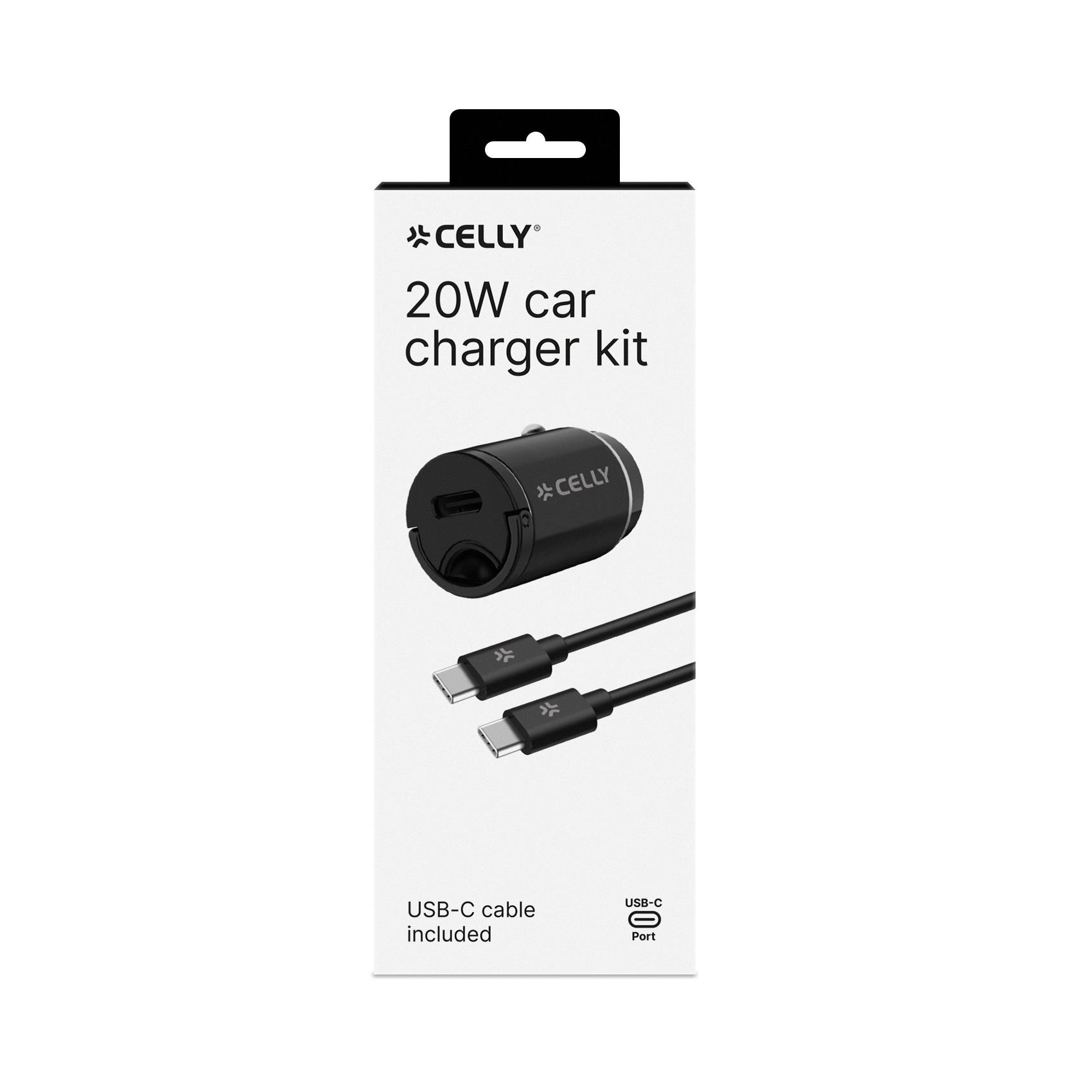 USB-C CAR CHARGER 20W+USBCUSBC CABL - immagine 3