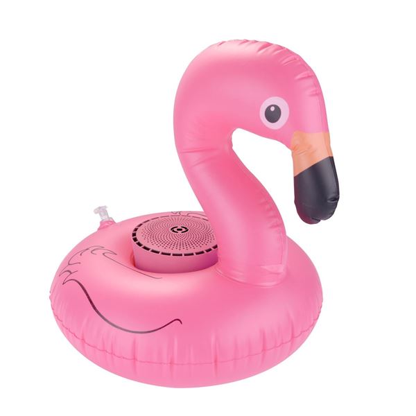 3W WIRELESS POOL SPEAKER FLAMINGO