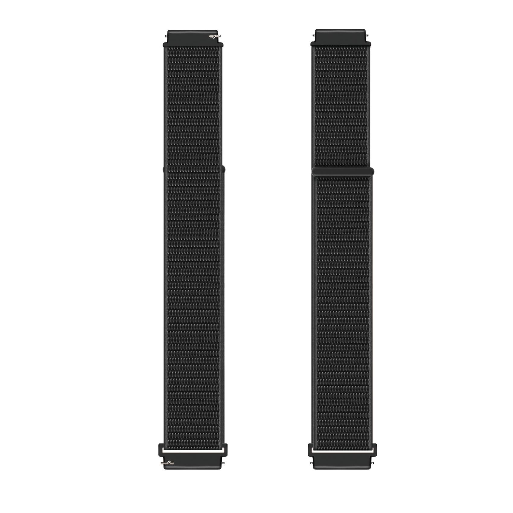 UNIVERSAL STRAP WATCHBAND 20MM BK