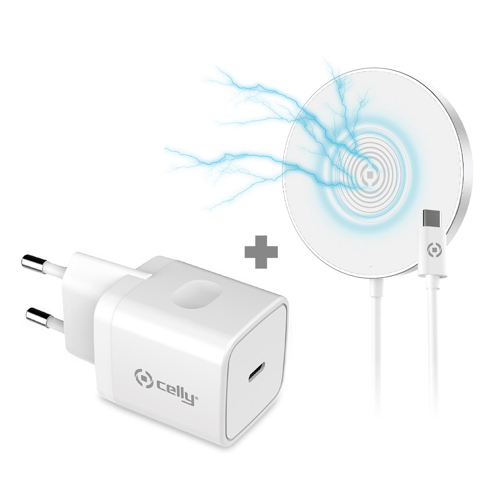 MAGSAFE CHARGE+WALLCHARGER USBC 20W