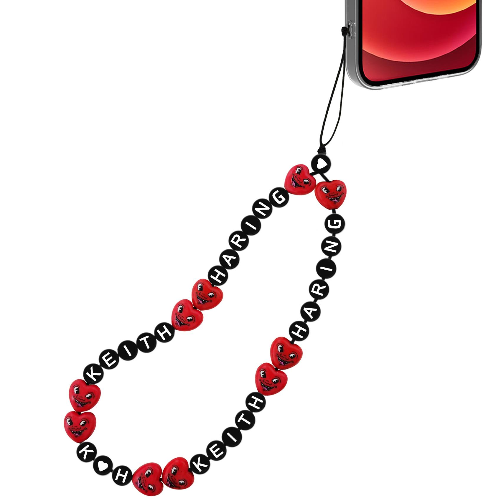 KEITH HARING SMARTPHONE WRIST CHAIN