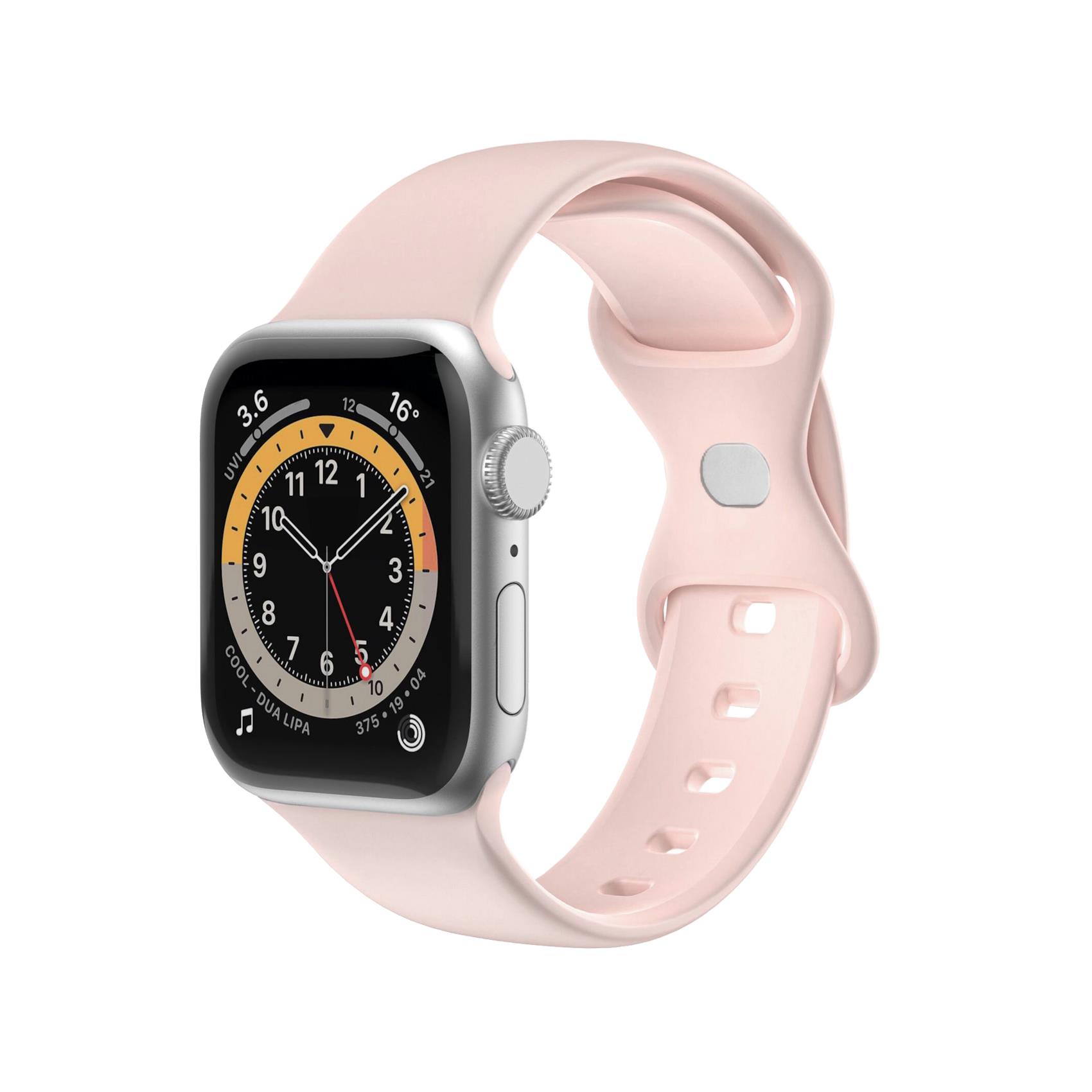 APPLE WATCH 42/44/45 SILICONE BPINK