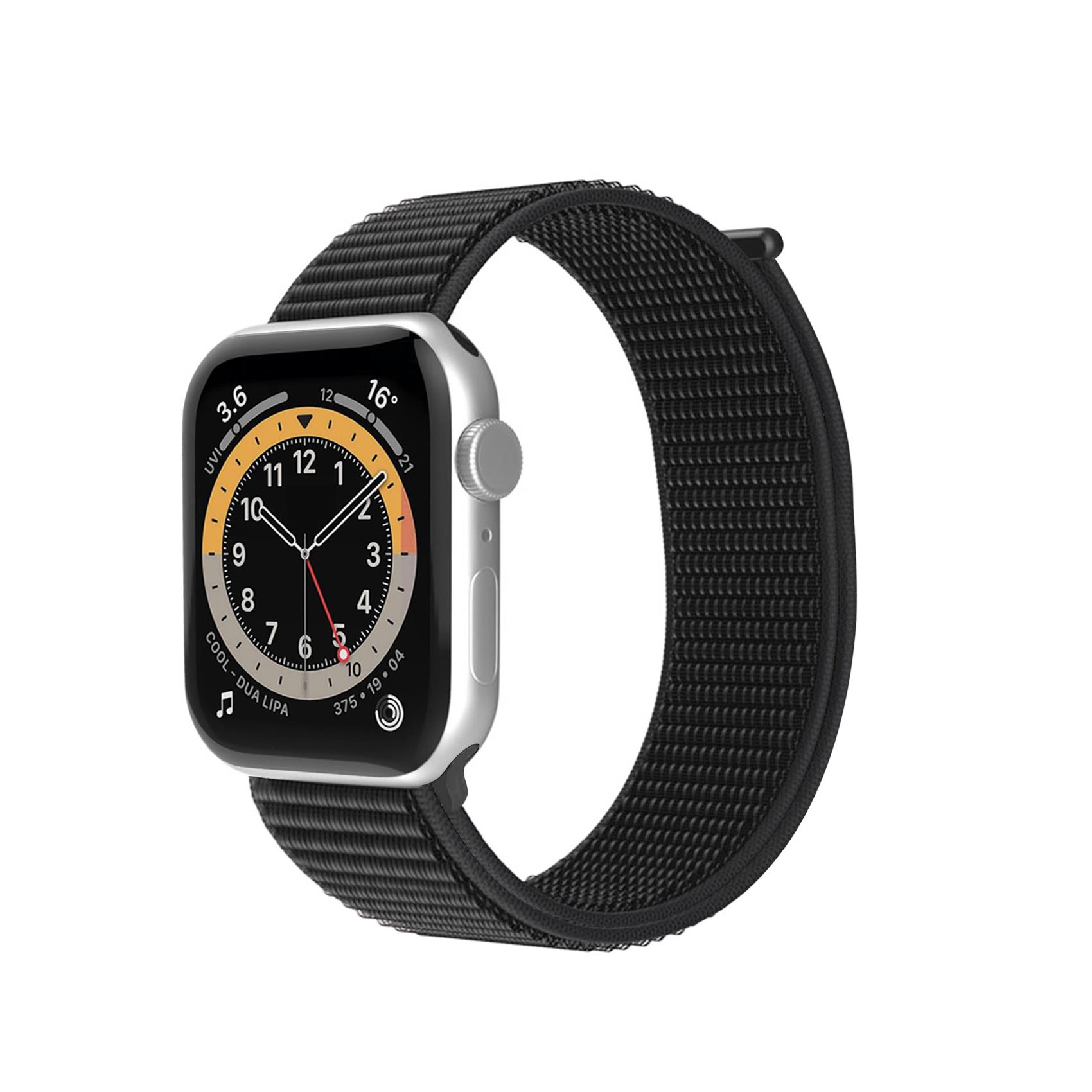 APPLE WATCH 42/44/45 STRAP BAND BK