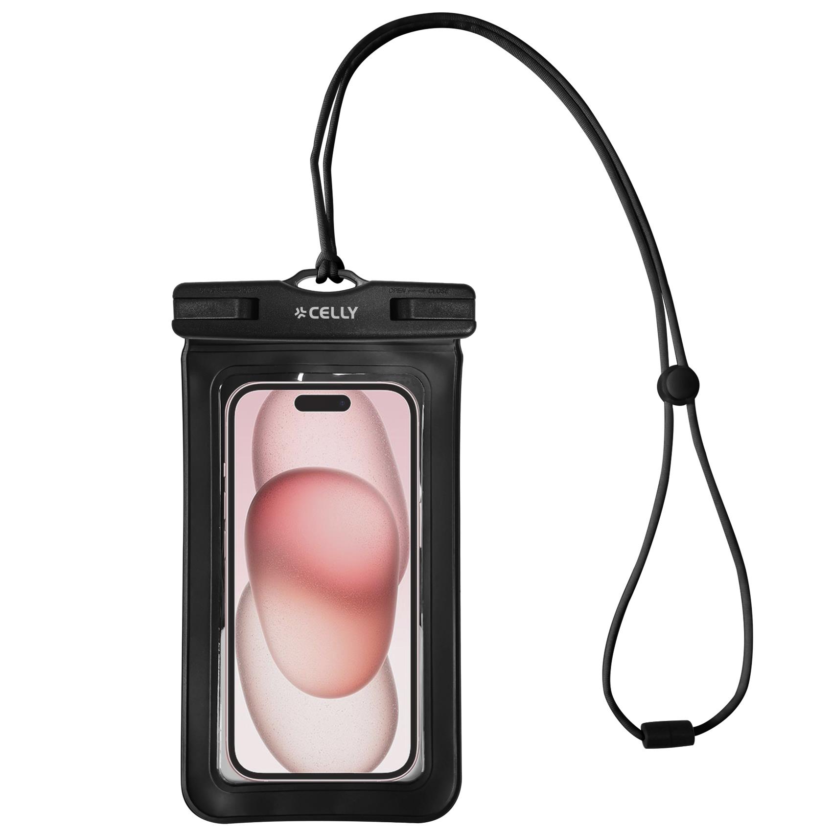 TRANSPARENT SPLASHBAG UP TO 7 BK