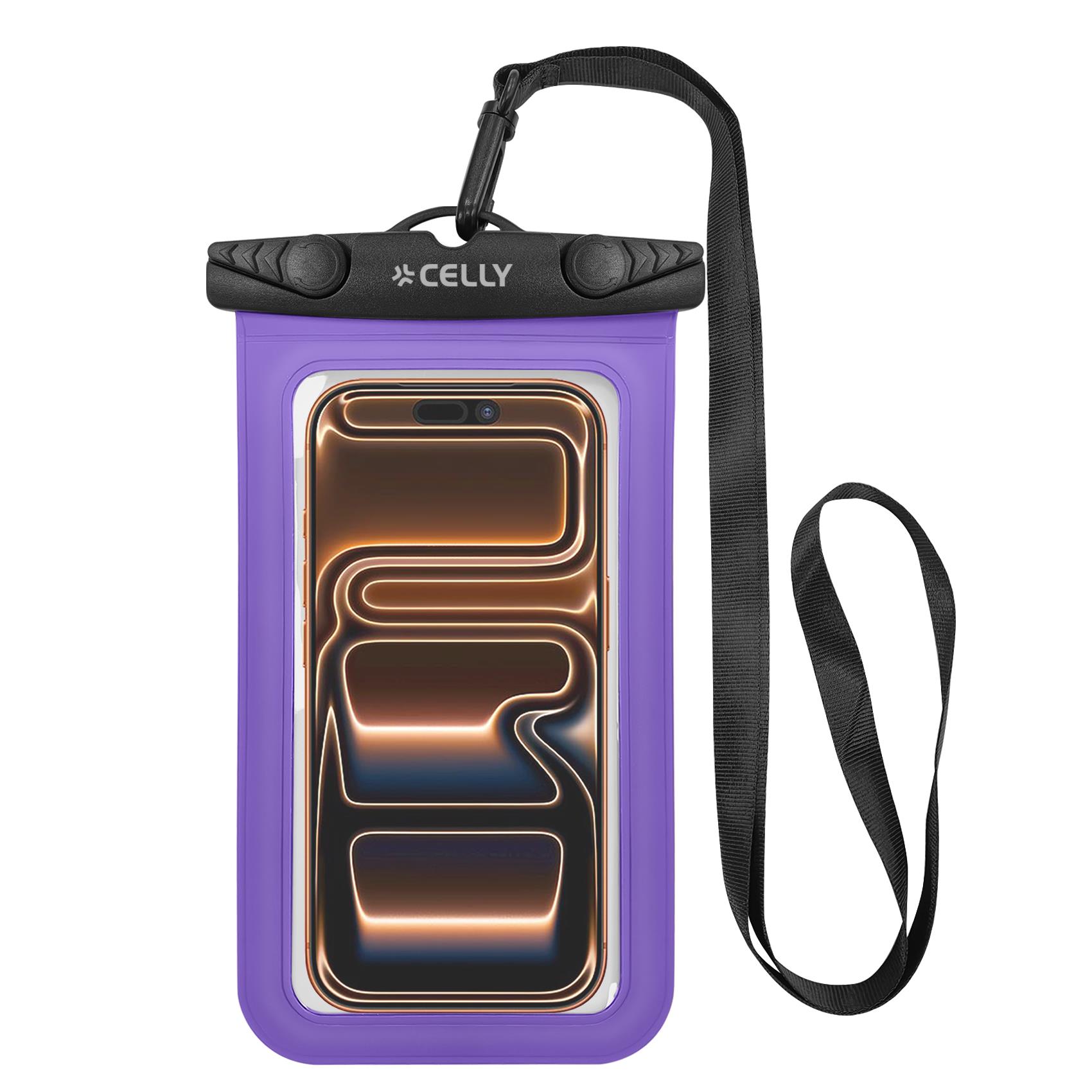 TRANSPARENT SPLASHBAG UP TO 7 LILAC