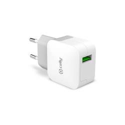 USB-A WALL CHARGER 12W WHITE