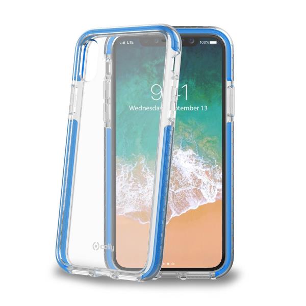 HEXAGON COVER IPHONE XS/X LIGHTBLUE