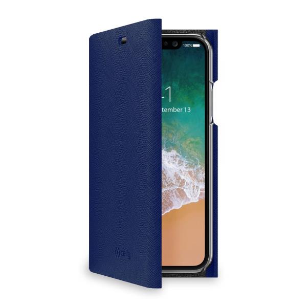 SHELL CASE IPHONE XS/X BLUE
