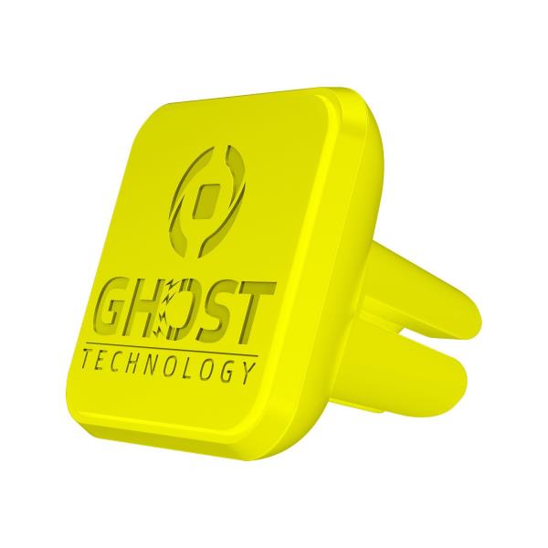 MAGNETIC AIRVENT CAR HOLDER YELLOW