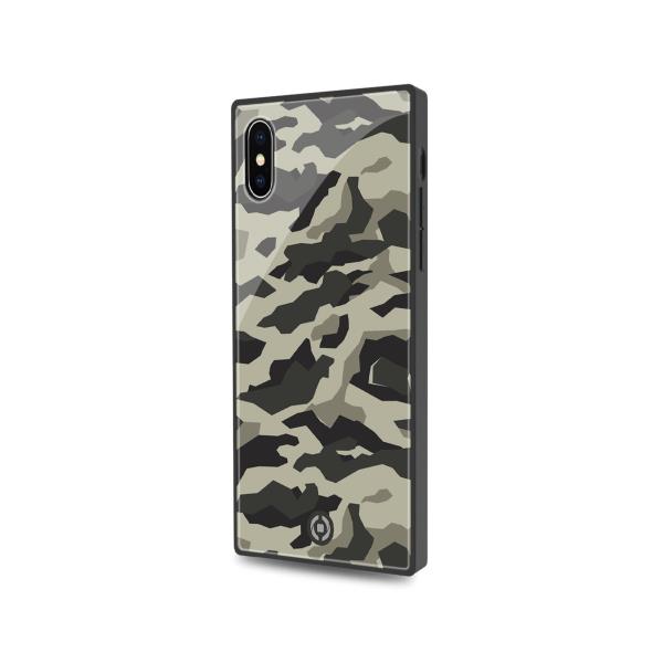 DIAMOND SQUARE COVER IPHONE XS/X BK