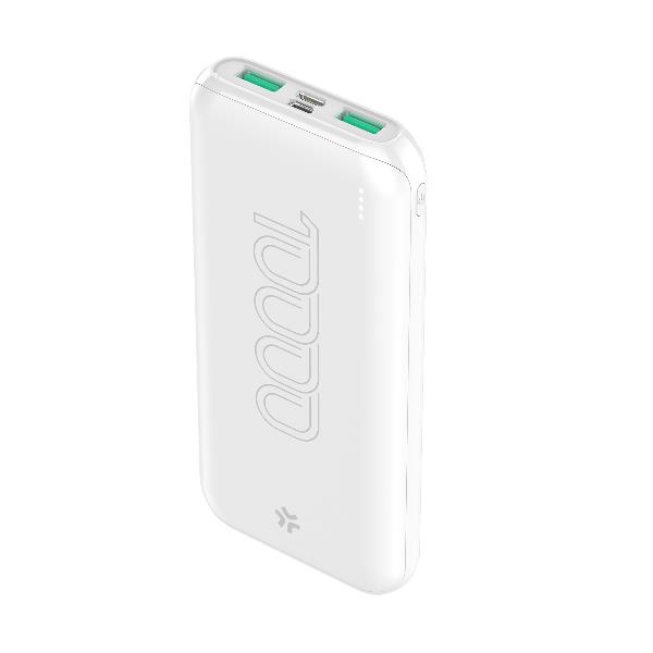 POWERBANK 10000MAH USB-C WHITE