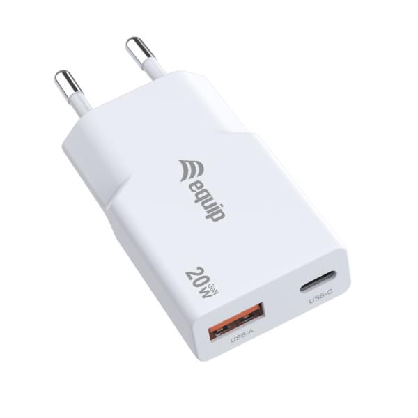2-PORT 20W GAN SLIM USB PD USB-C X1