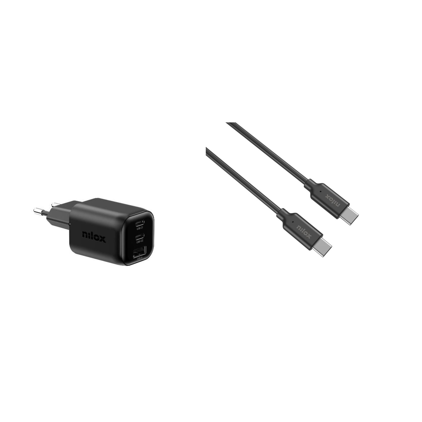 100W CHARGERGAN 3PORTS W/CABLE 2M