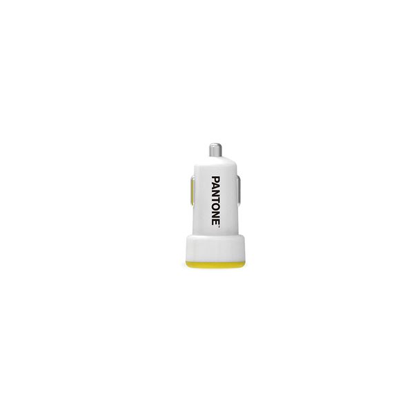 PANTONE USB-A CAR CHARGER 10W YELLW