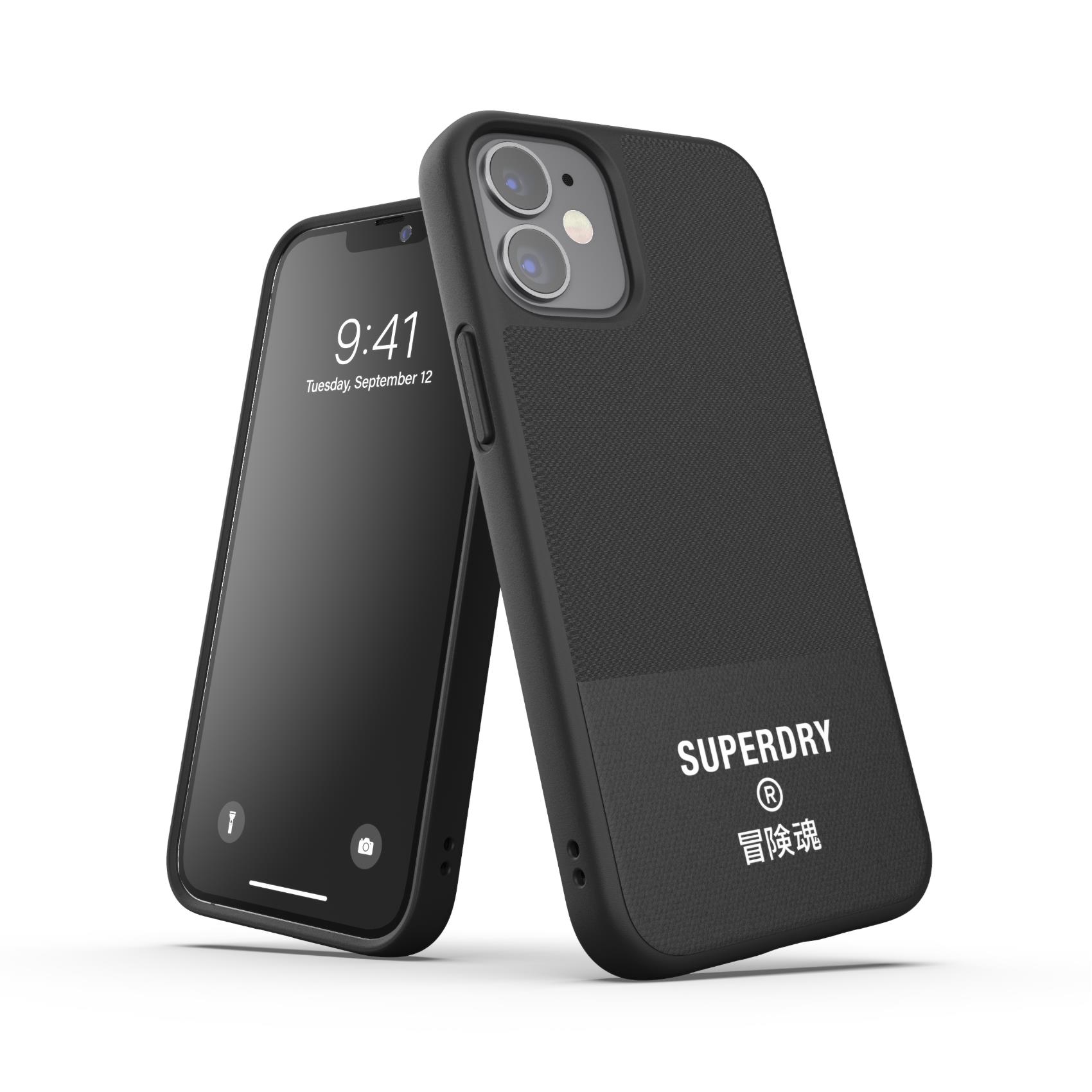 SUPERDRY COVER IPHONE 12 MINI BLK