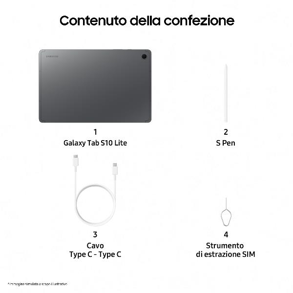 GALAXY TAB S10 LITE 5G 128GB EE