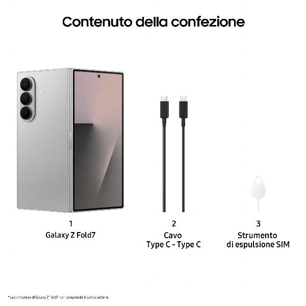 GALAXY Z FOLD7 12+512GB SILVER