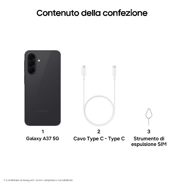 GALAXY A37 6+128GB CHARC EE