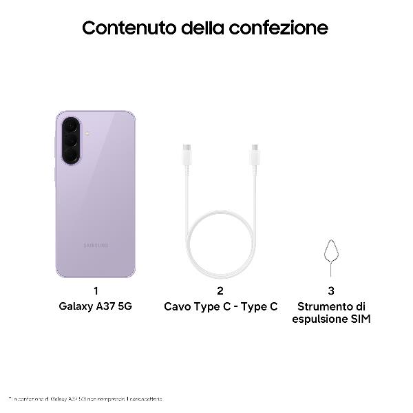 GALAXY A37 6+128GB LAVENDER