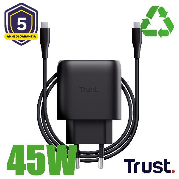 MAXO 45W USB-C GAN CHARGER BLACK