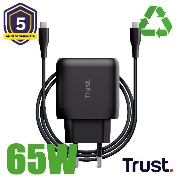 MAXO 65W USB-C CHARGER BLK
