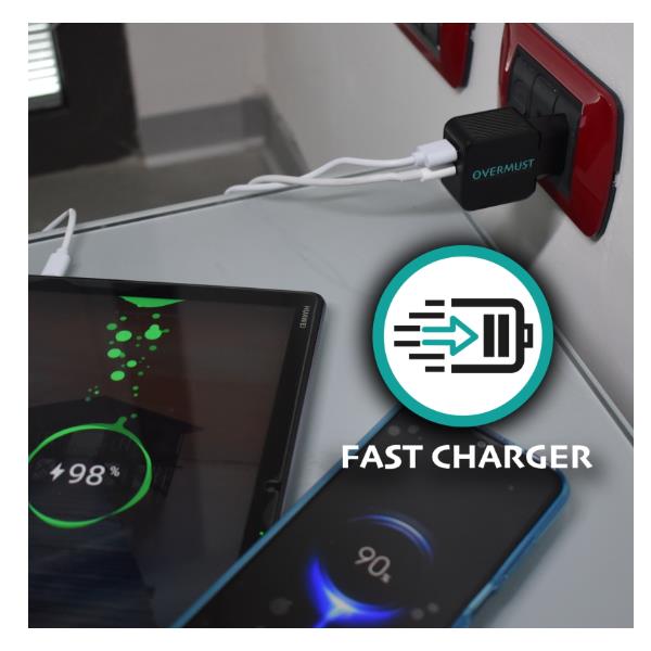 CARICATORE DA MURO 20W USB-C/A PD - immagine 4