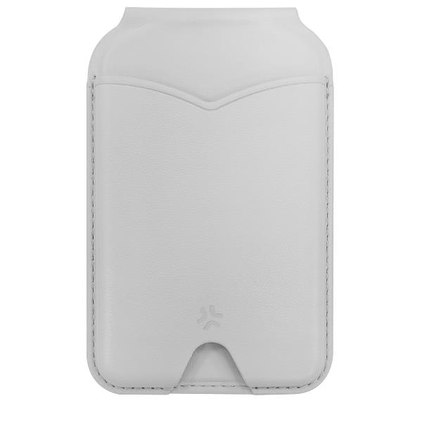 CARD HOLDER WITH MIRROR WHITE