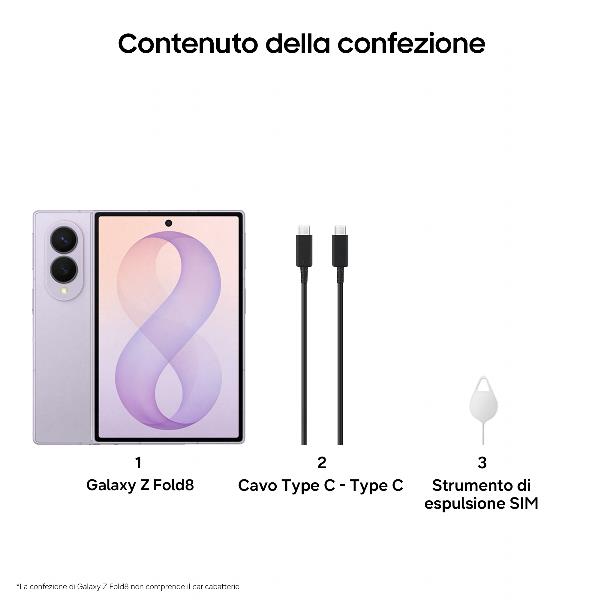 GALAXY FOLD8 12+512GB LILLA