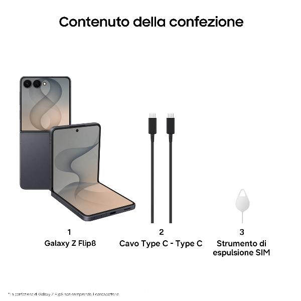 GALAXY FLIP8 12+256GB BLACK